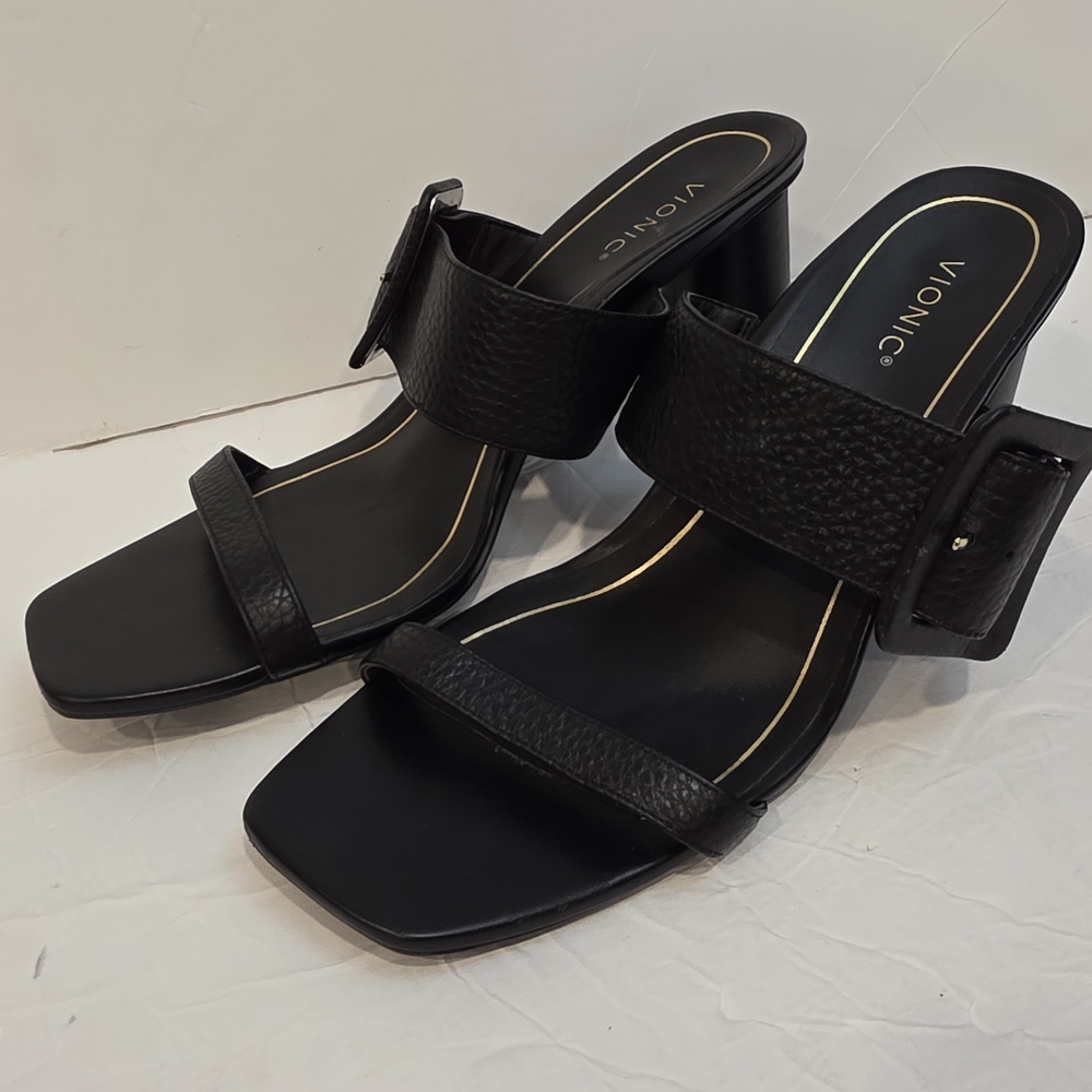 Vionic Women's Black Heeled Sandals